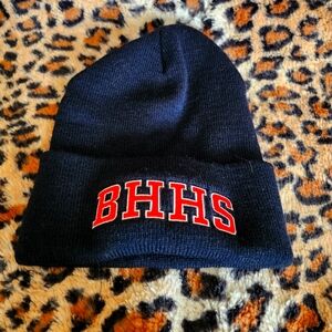 BHHS BEVERLY HILLS HIGHSCHOOL black beanie